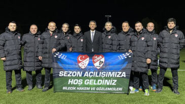 FUTBOL HAKEMLERİ SEZONU GÖLPAZARI’NDA AÇTI