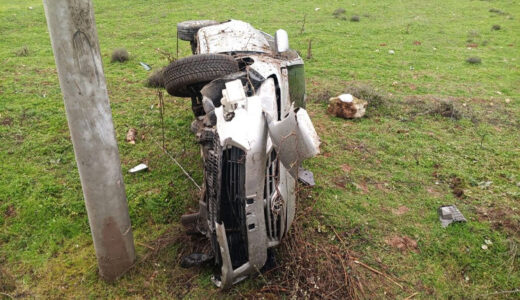 GÖLPAZARI’ NDA TRAFİK KAZASI 1 YARALI