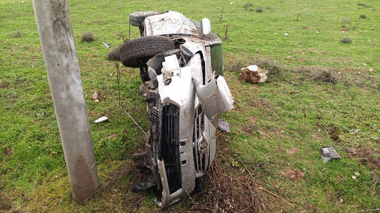 GÖLPAZARI’ NDA TRAFİK KAZASI 1 YARALI